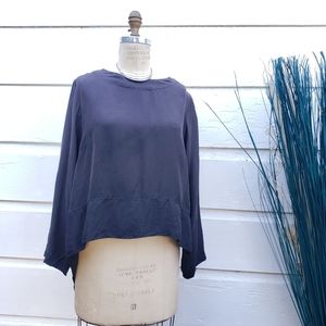 Bitte Kai Rand Asymmetrical Cupro Top, Sz L